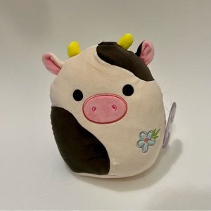 Connor the Cow Easter Squishmallow! Spring 2024 BNWT Squishmallows Plush 8” inch